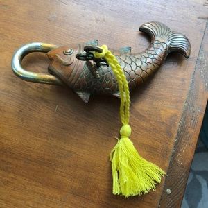 Antique Koi Lock 🔒